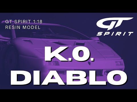 K.0. Diablo - GT Spirit 1:18 Resin Model - GT330 [Beautyshot 4K]