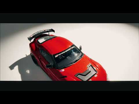 TOYOTA SUPRA GT4 100 EDITION PLASMA ORANGE 2023 - OT1123