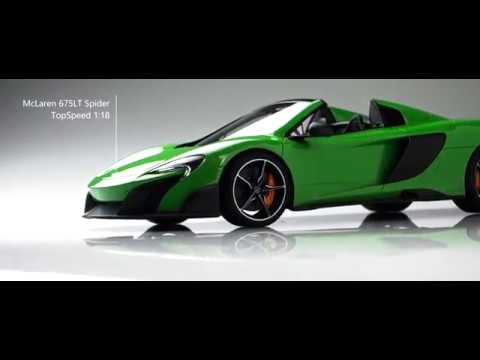 1:18 TopSpeed McLaren 675LT Spider