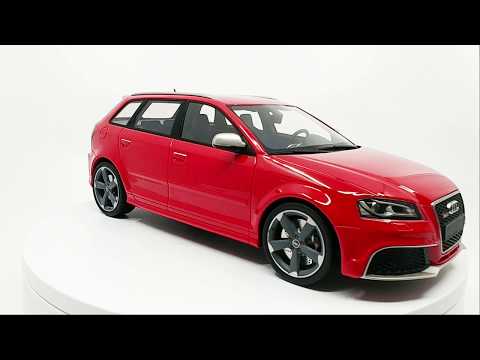Audi RS3 (8p) with grey wheels - 1/18 scale model - DNA Collectibles