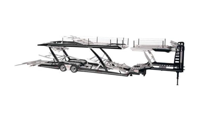 Scania 730S V8 + Lohr car transporter - Image 6