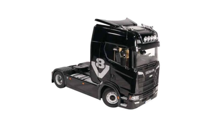 Scania 730S V8 avec remorque Lohr – Image 2