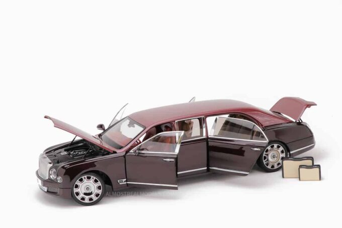 Bentley Mulsanne Grand Limousine Burgundy - Image 3