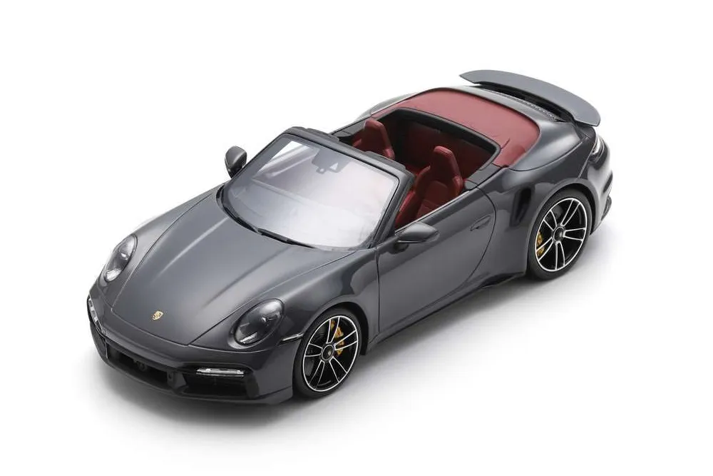 Porsche 911 (992) Turbo S Cabriolet 1:18 model car Schuco