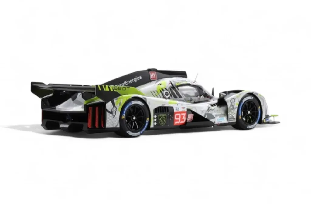 Peugeot 9X8 Hypercar #93 Le Mans 2024 1:18 model car Spark