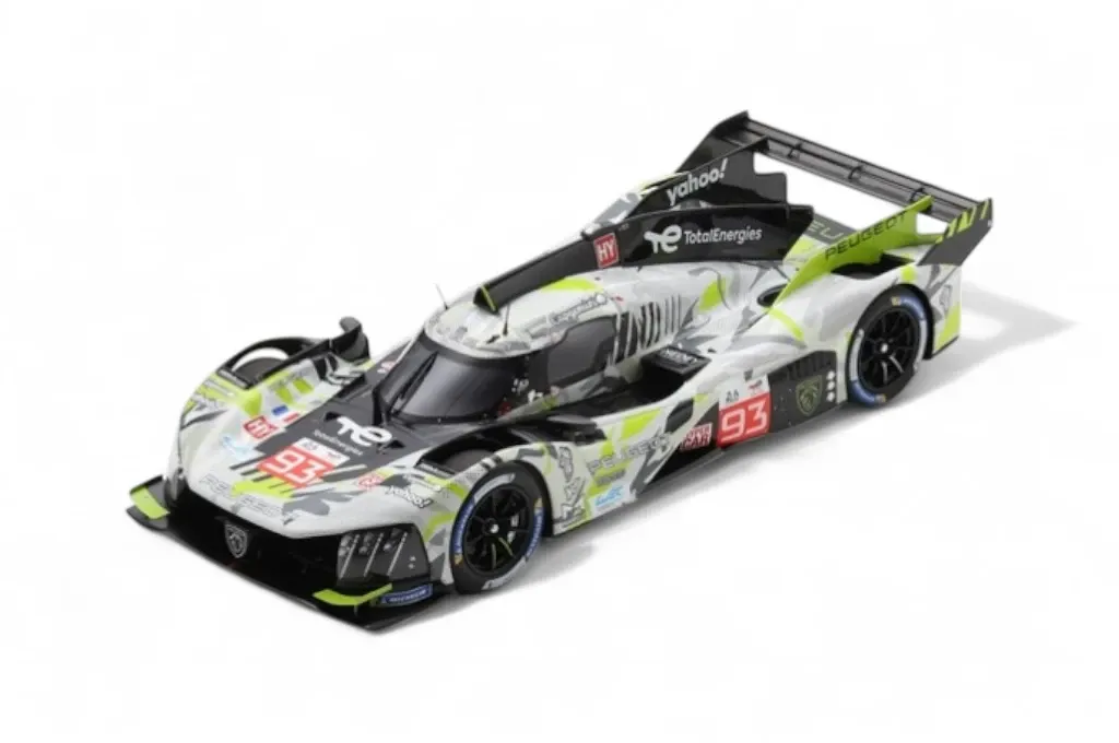 Peugeot 9X8 Hypercar #93 Le Mans 2024 1:18 model car Spark