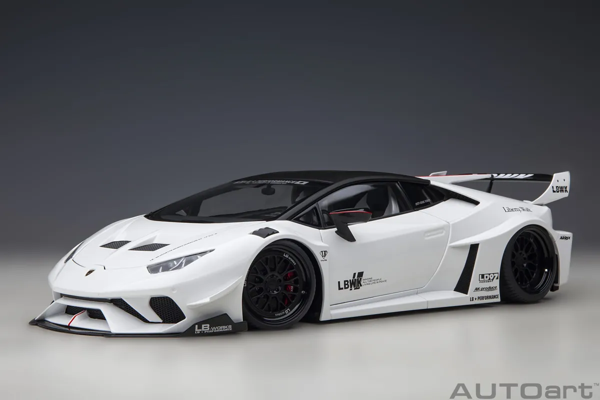 Lamborghini Huracan GT Liberty Walk LB Silhouette 1:18 model