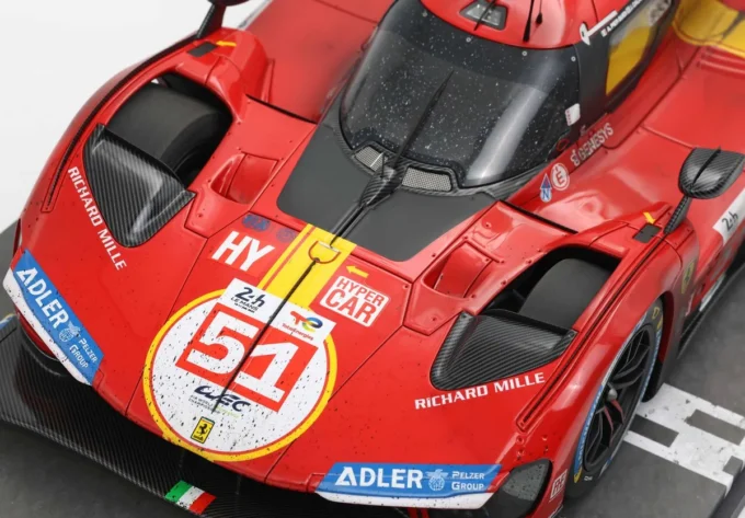 Ferrari 499P #51 après-course (Vainqueur 24h du Mans 2023) – Image 5