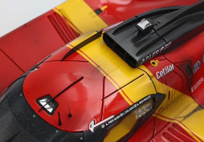 Ferrari 499P #51 après-course (Vainqueur 24h du Mans 2023) – Image 6