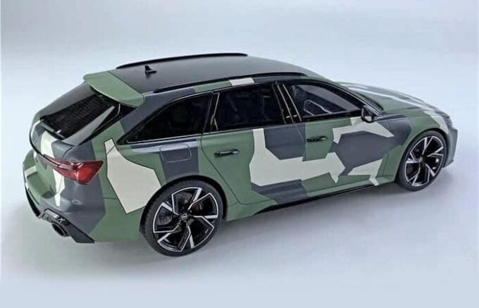Audi RS6 Avant Camouflage (avec coffre de toit) – Image 3
