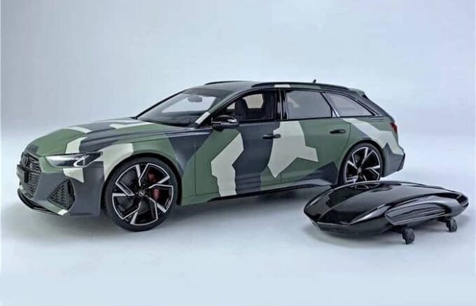 Audi RS6 Avant Camouflage (avec coffre de toit) – Image 2