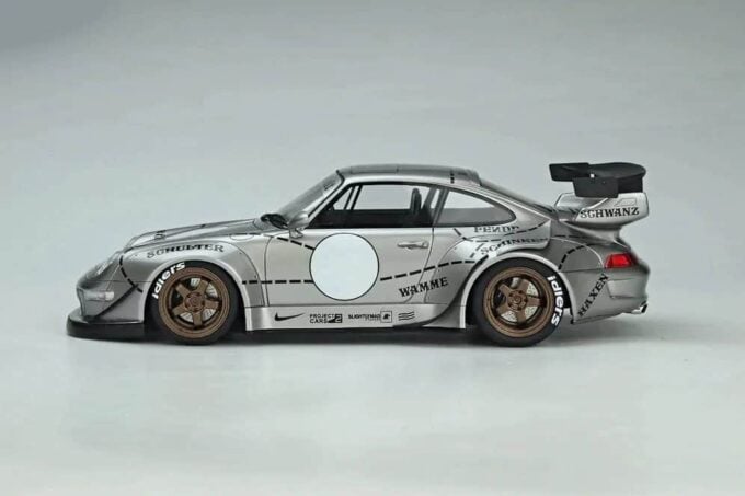 Porsche 911 RWB Silver Phantom – Image 3