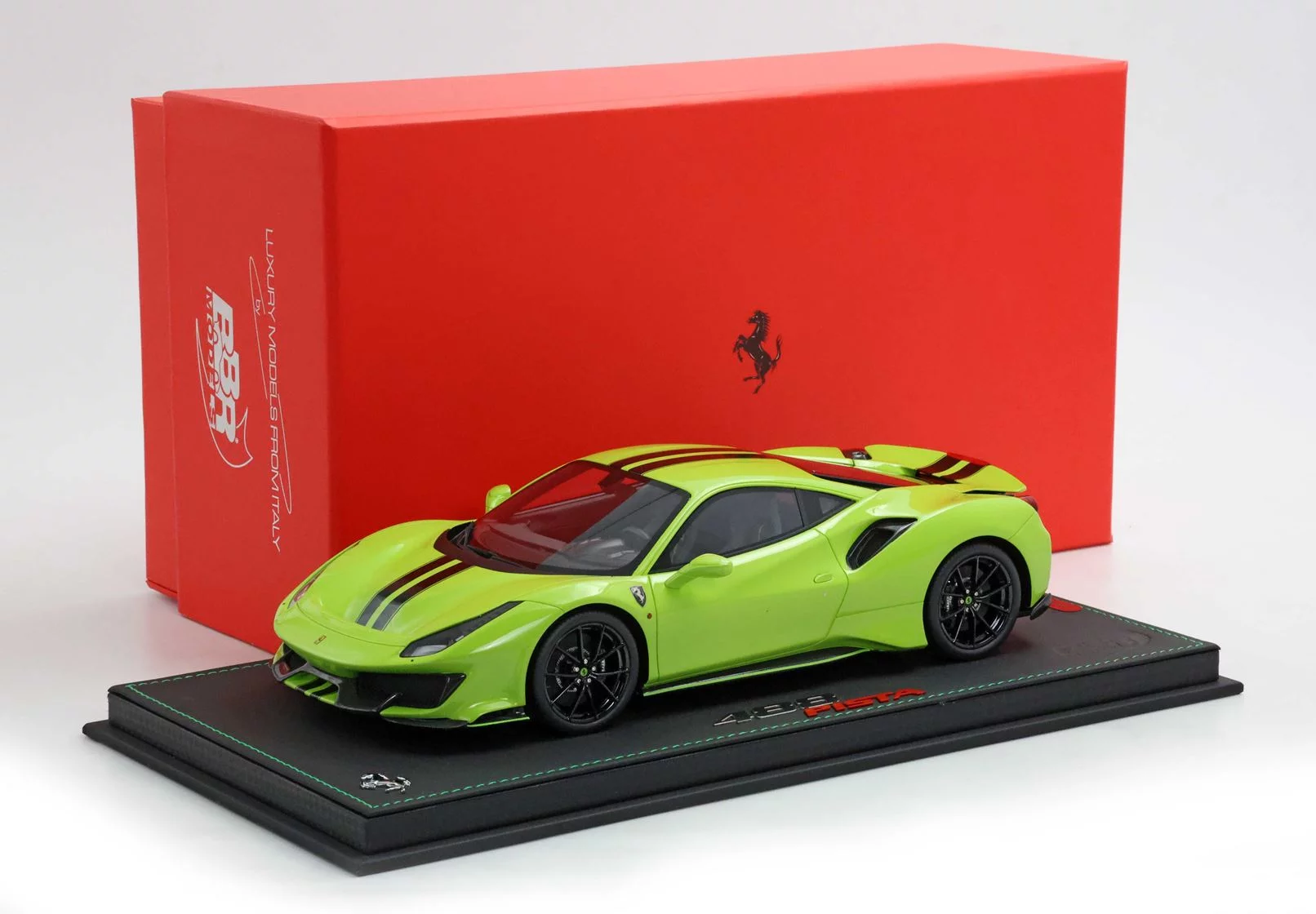 Ferrari 488 Pista 1:18 model car BBR, Pre-orders P18145O - Modelkars