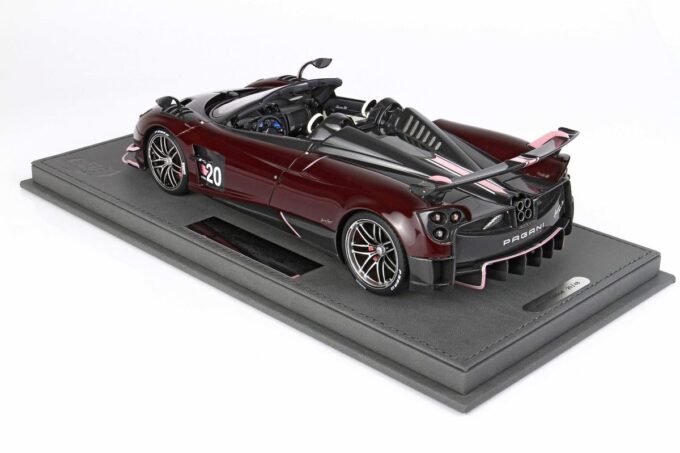 p18159c pagani huayra roadster bc red carbonium bbr 11 1612