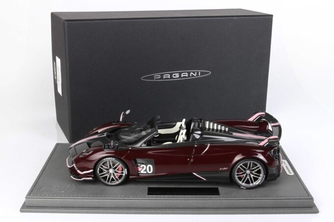 p18159c pagani huayra roadster bc red carbonium bbr 9 1612