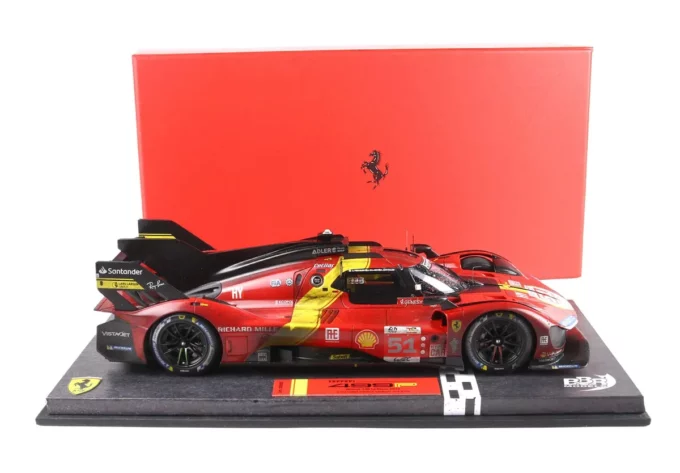 Ferrari 499P #51 après-course (vainqueur Le Mans 2023) – Image 7