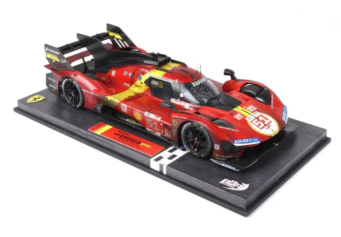 Ferrari 499P #51 après-course (vainqueur Le Mans 2023) – Image 5
