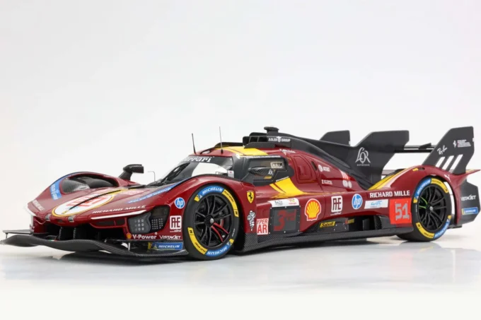 Ferrari 499P #51 3rd Le Mans 24h 2025 - Image 3