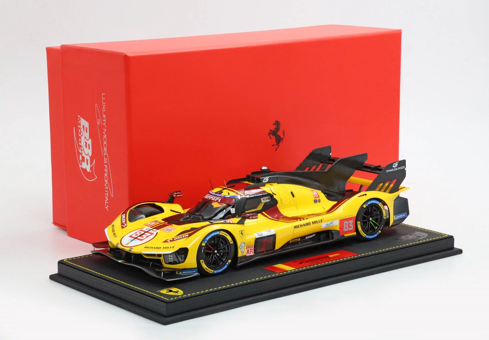 Ferrari 499P #83 AF Corse Winner Le Mans 24h 2025 1:18 model car