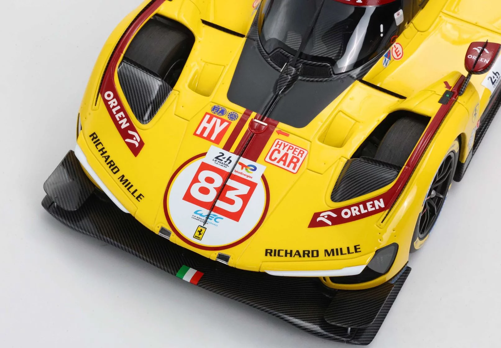 Ferrari 499P #83 AF Corse Winner Le Mans 24h 2025 1:18 model car
