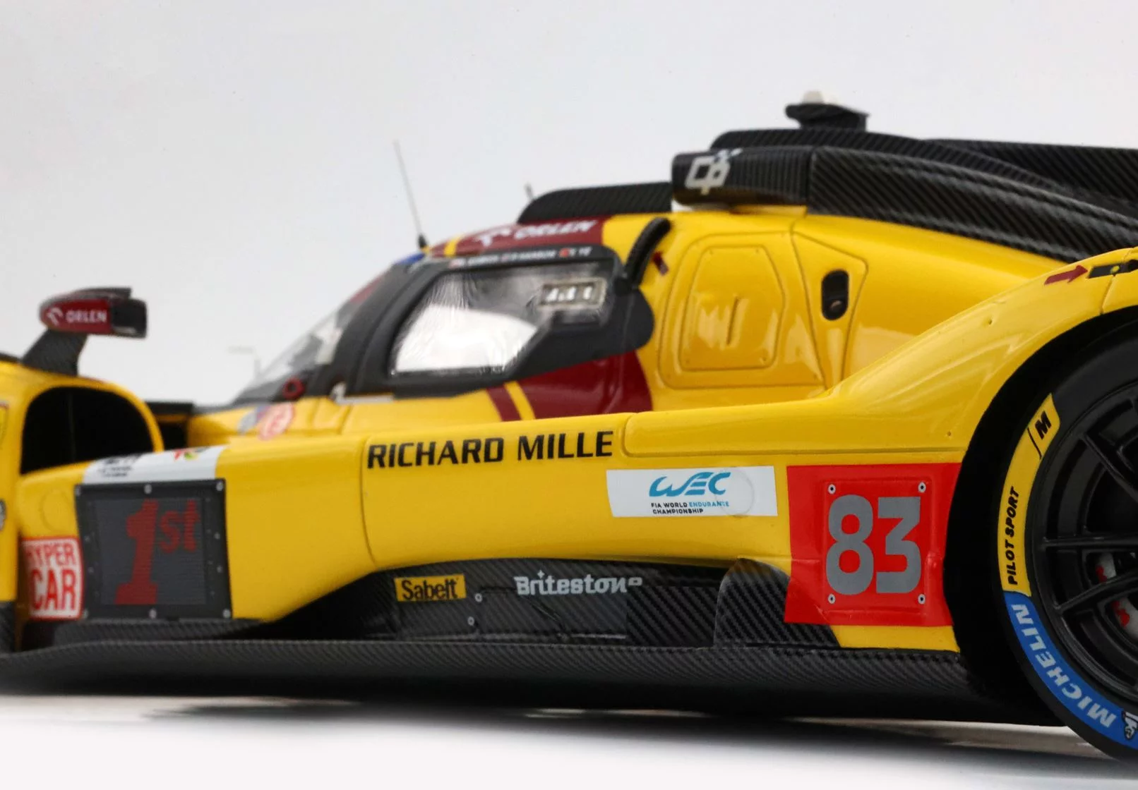 Ferrari 499P #83 AF Corse Winner Le Mans 24h 2025 1:18 model car