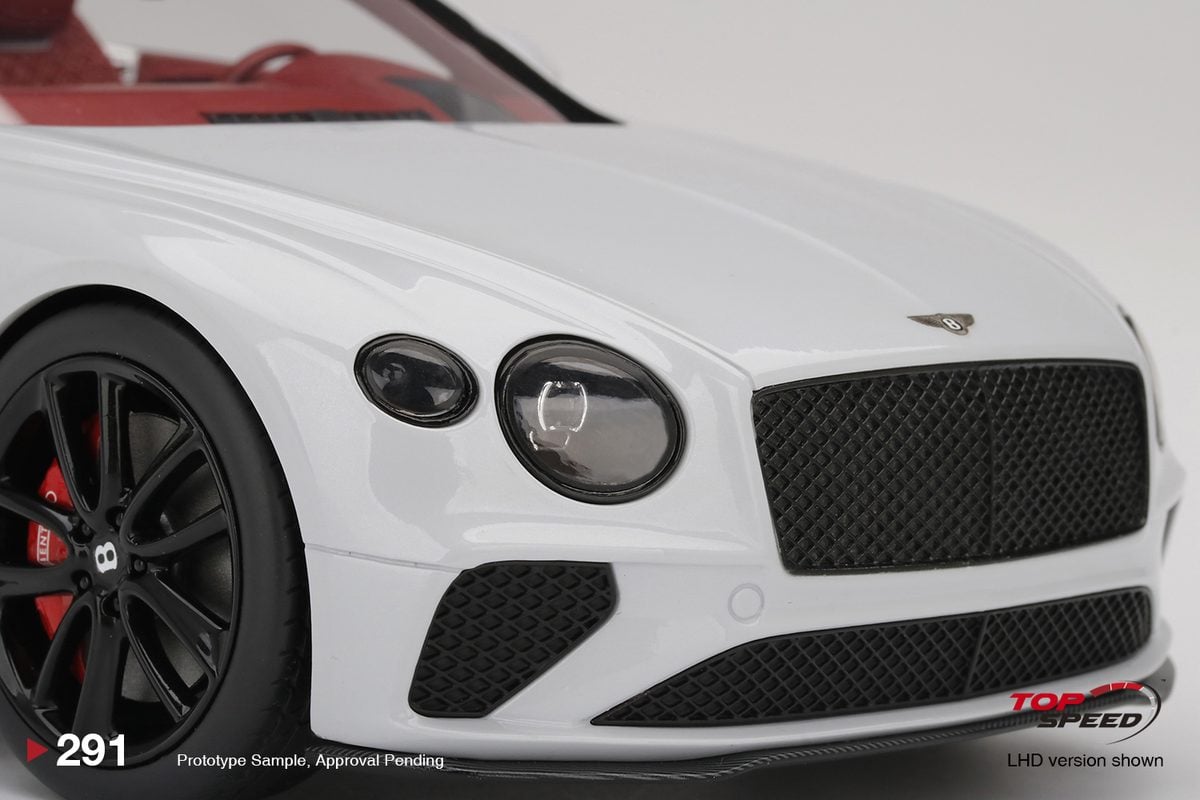 ミニカー　1/18 Bentley Continental GT Convertible(ブリティッシュレーシンググリーン) 「TOP SPEEDシリーズ」 [TS0290] 1/18 Top Speed Bentley Continental GT Convertible (British