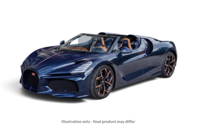 Bugatti W16 Mistral