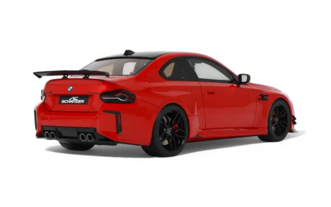 Miniature BMW AC Schnitzer ACS2 Sport 2023 Rouge – GT Spirit, Échelle 1/18 (Neuf)