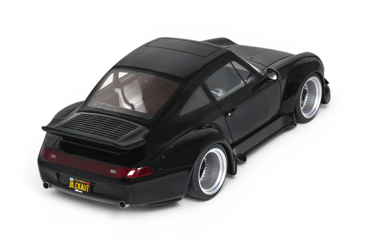 1/18 ポルシェ 911 ターボ S 993 ブラック GTスピリット Porsche 911