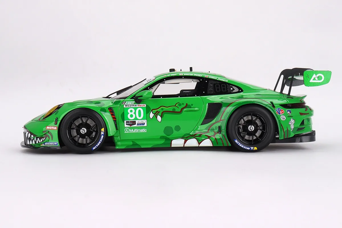 ポルシェ 911 RSR AOracing Rexy ディスプレイケース付き Amazon | 1:18 ixo ポルシェ 911 992 GT3 R IMSA 2023 REXY AO