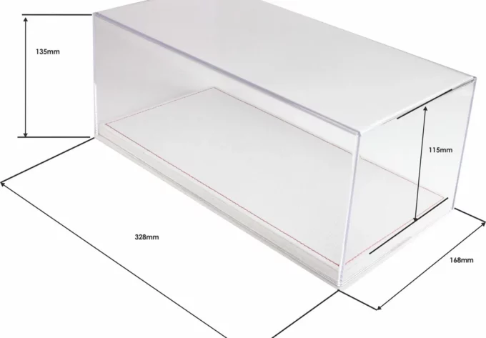 Vitrine BBR avec socle alcantara beige – Image 4